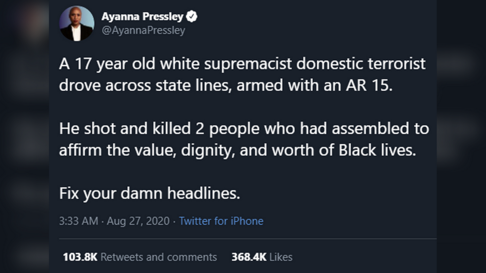 Click to enlarge kyle rittenhouse tweet