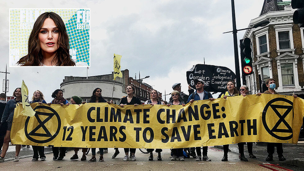 Keira Knightley Extinction rebellion film movie