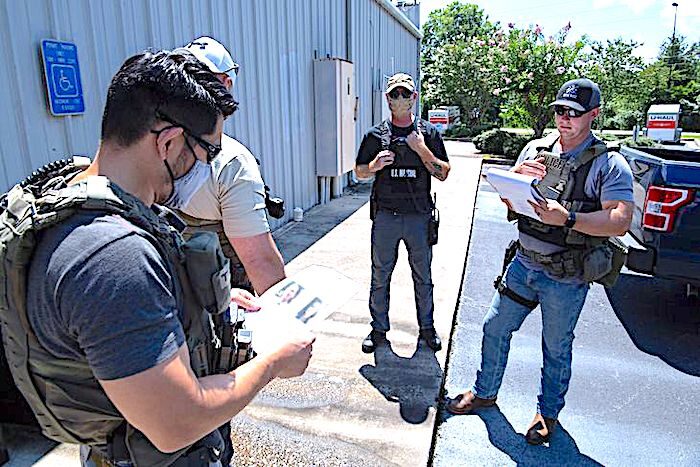 Click to enlarge Search team