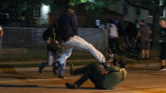 Rittenhouse attacked