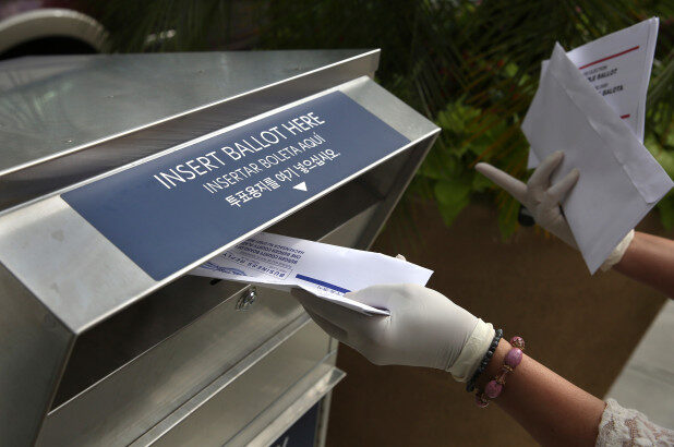 voter ballot box