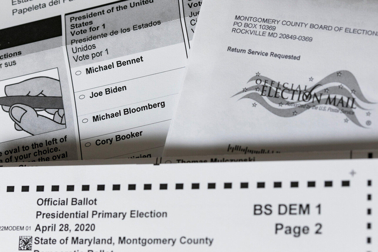 Click to enlarge voter ballot mail