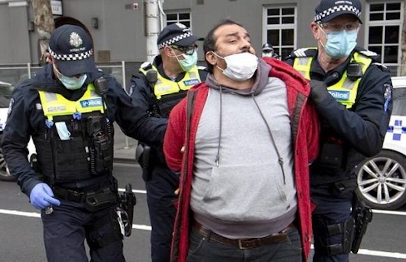 mask protest