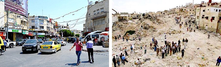 Click to enlarge Before/After Jenin