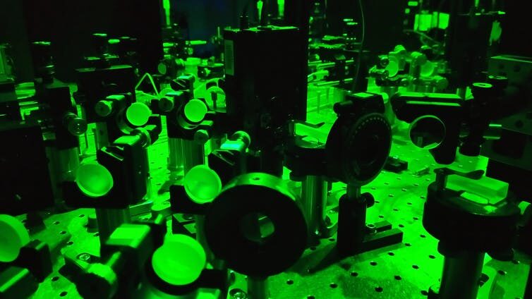 test apparatus quantum paradox