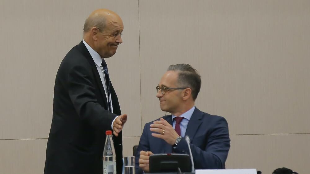 Jean-Yves Le Drian, Heiko Maas