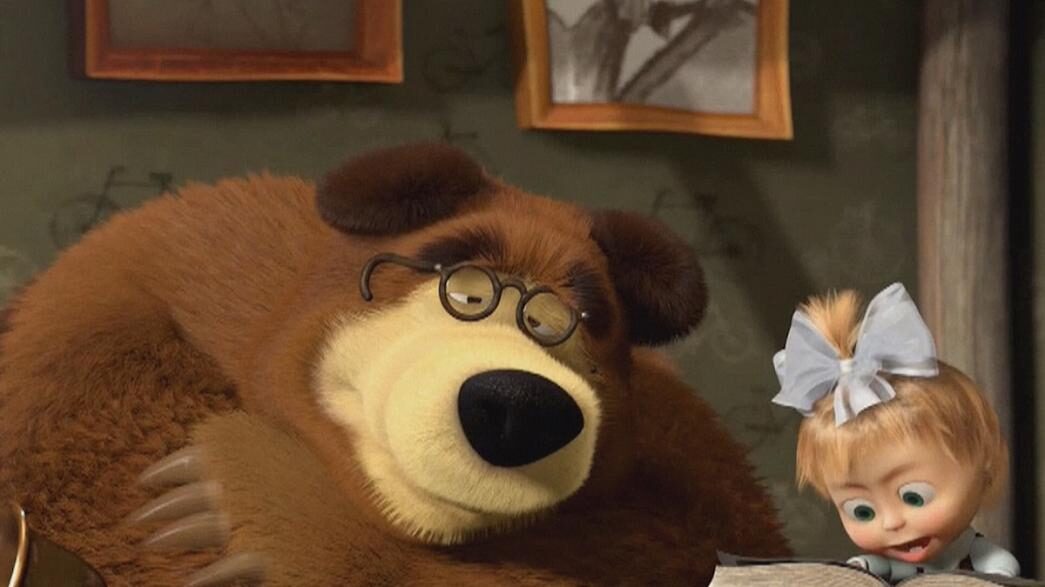 masha bear russian cartoon
