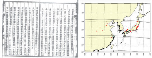 1770 magnetic storm