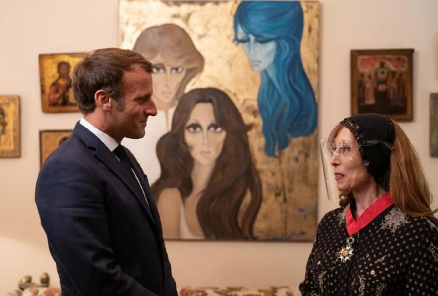 Click to enlarge Macron