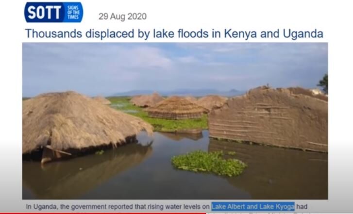 Uganda lakes flood