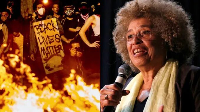 angela davis blm