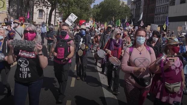 extinctionm rebellion march