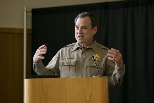 Click to enlarge Clackamas County Sheriff Craig Roberts