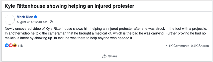 facebook notice