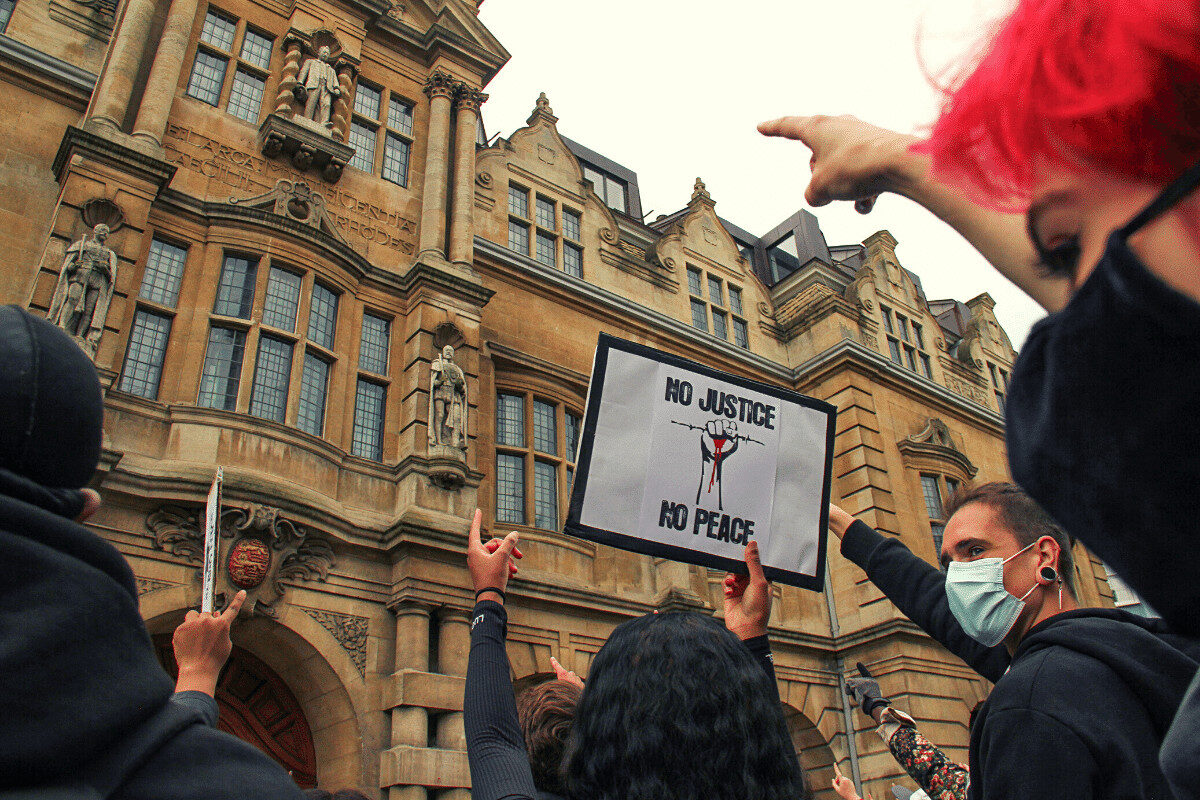 Click to enlarge protests
