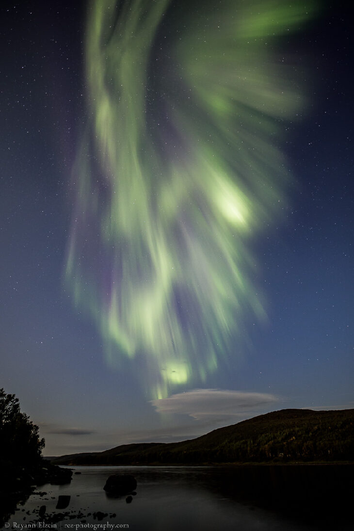 'Corona' auroras taken on September 4, 2020 @ Utsjoki, Finnish Lapland