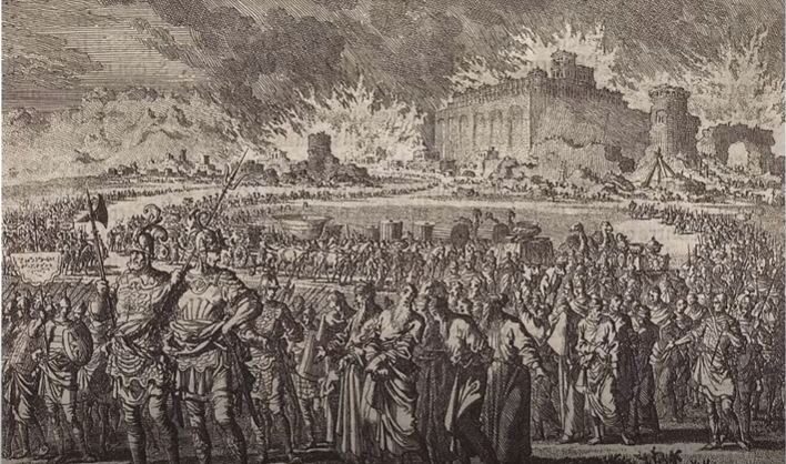 Destruction of Jerusalem in 586 B.C