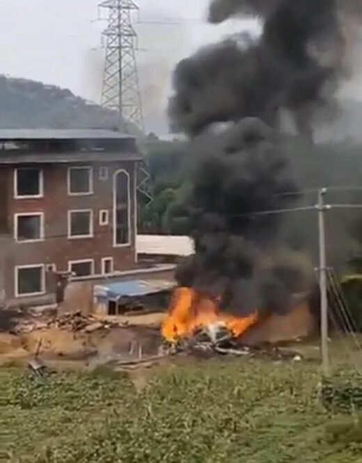 China su-35 crash