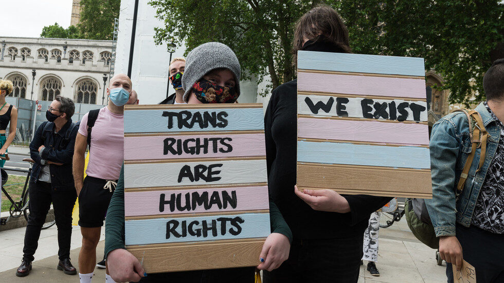 trans rights protest london