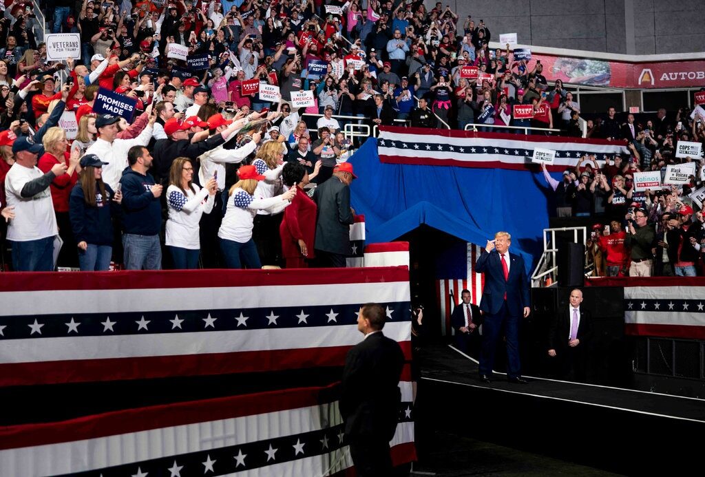 trump rally charlotte march 2020