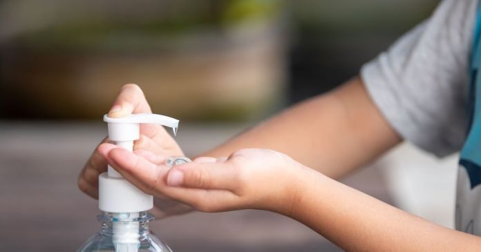 hand sanitizer