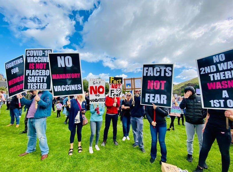 Click to enlarge protest edinburgh
