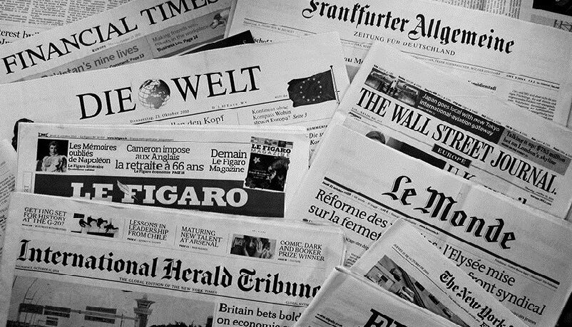 Click to enlarge Newspapers