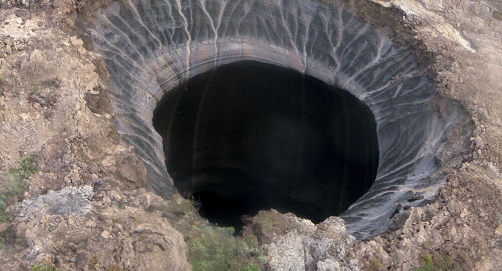 yamal peninsula sinkhole