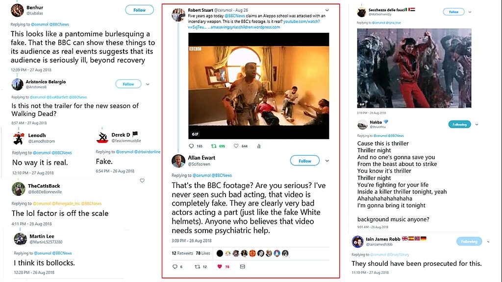 Click to enlarge responses BBC panorama saving syria children