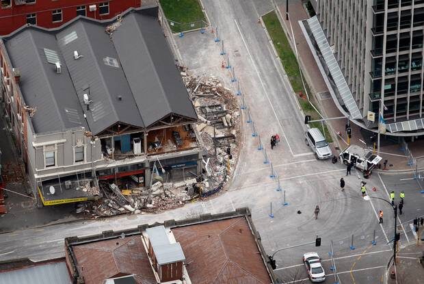 Click to enlarge damage earthquake new zealand