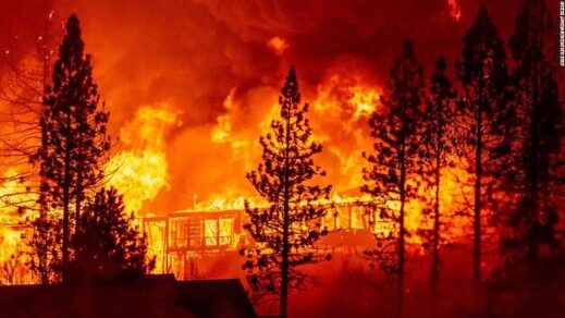 Click to enlarge Oregon fires