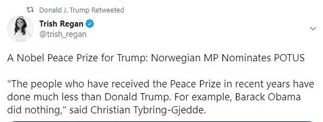 Click to enlarge trish regan tweet