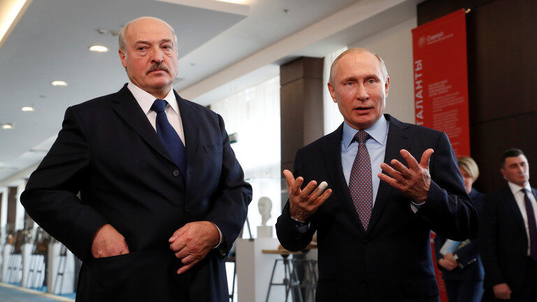 Click to enlarge putin lukashenko