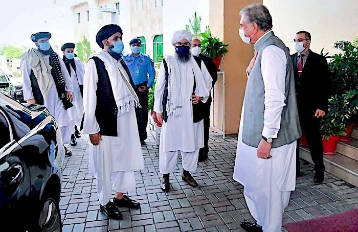 Click to enlarge Taliban delegation
