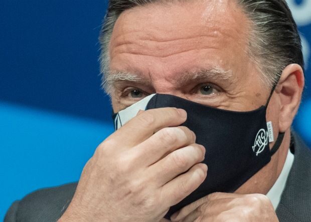 Premier Francois Legault Quebec