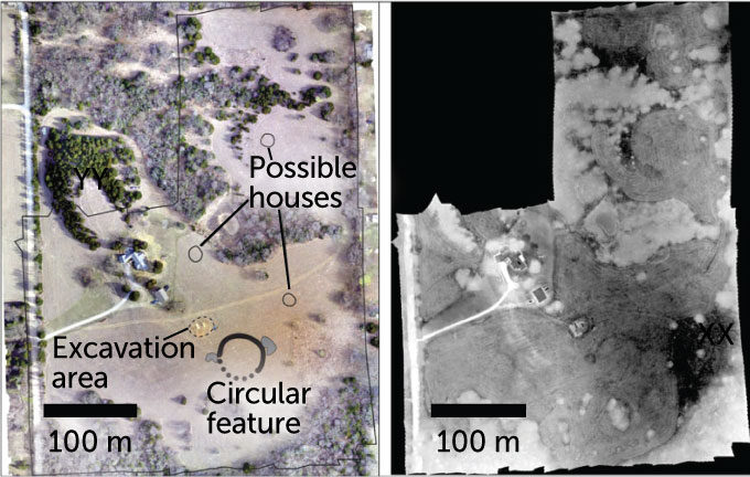 Click to enlarge Drone Surveyed Site