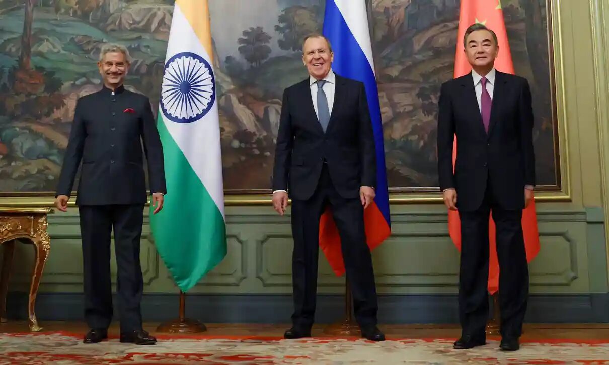 Click to enlarge Lavrov Jaishankar Wang Yi