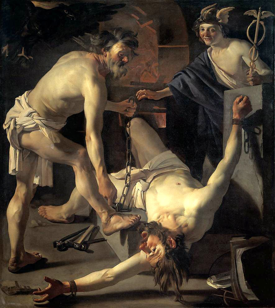 Click to enlarge prometheus bound painting