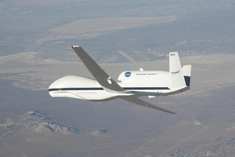 Click to enlarge Global Hawk aircraft