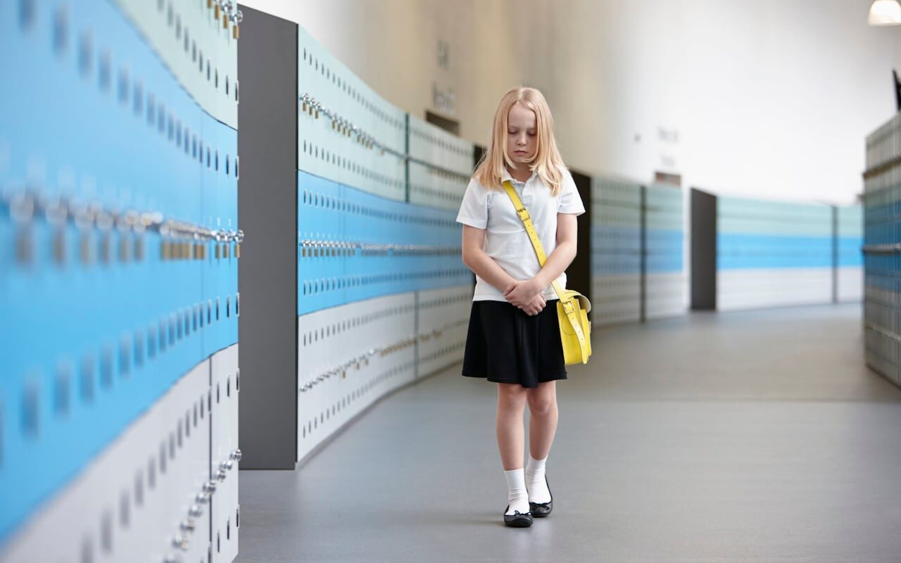 anxious child school