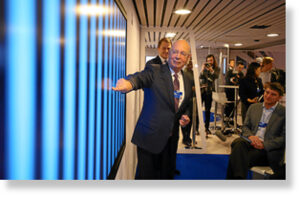 Click to enlarge President of the World Economic Forum, Klaus Schwab