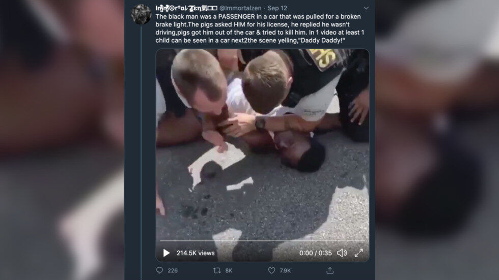 Roderick Walker police beating