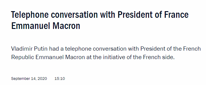 macron putin
