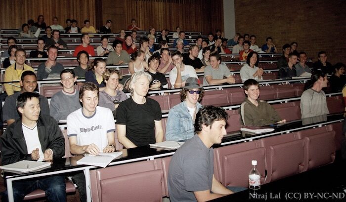 lecture hall U of Melbourne