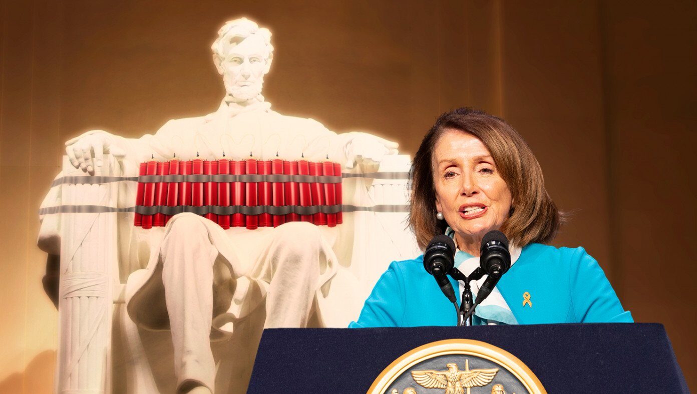 nancy pelosi bomb