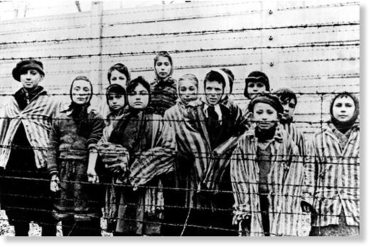 Click to enlarge Auschwitz survivors