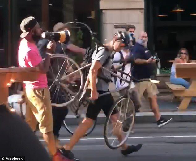 kenneth McDowell blm megaphone restaurant Pittsburgh