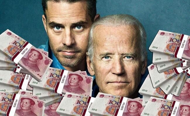 joe hunter biden china money