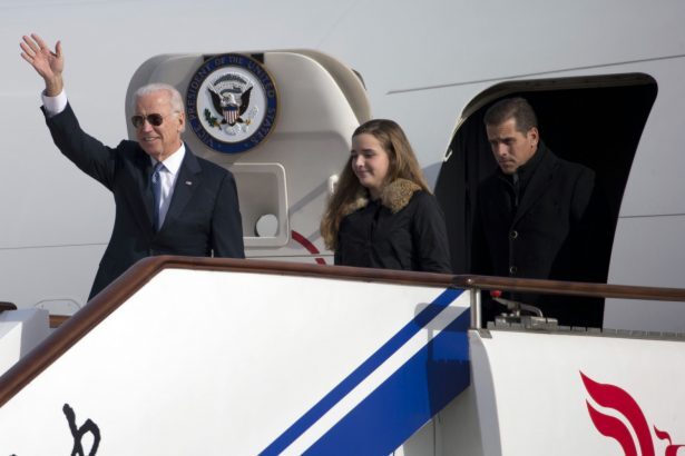 joe hunter biden air force 2 two china plane