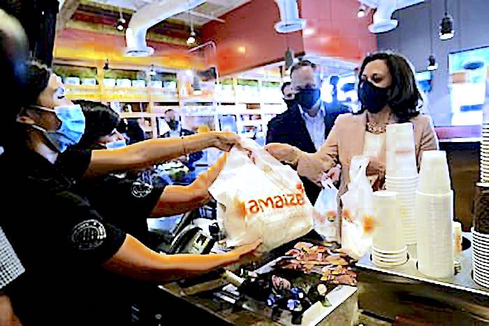 Kamala Harris takeout